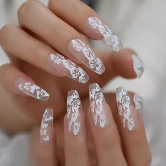 diseños de uñas blancas, ideas de uñas blancas, arte de uñas blancas, diseños de uñas acrílicas blancas, lindos diseños de uñas blancas