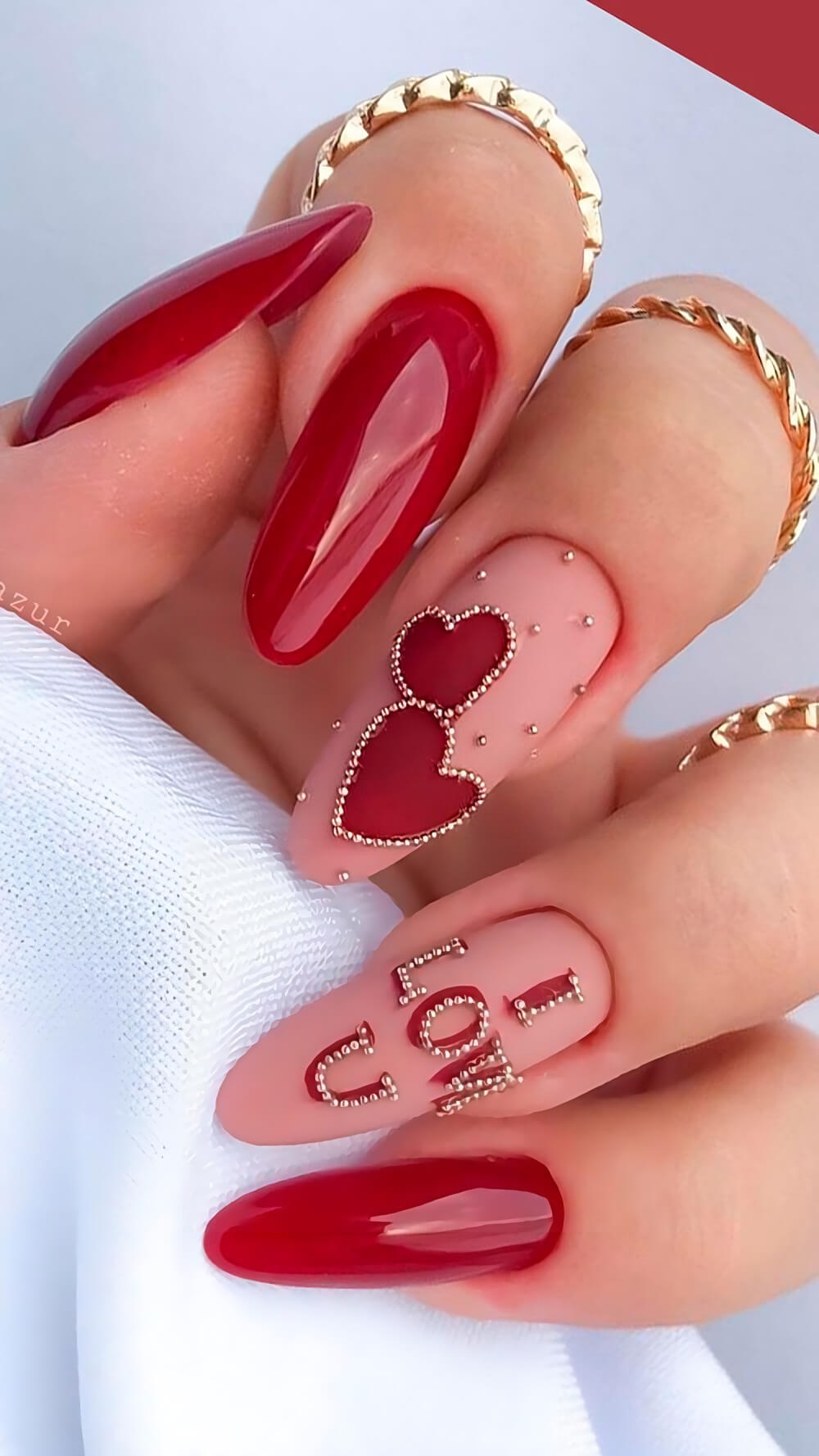 30 Heart Nail Designs To Make Your Fingers Pretty All Year Long