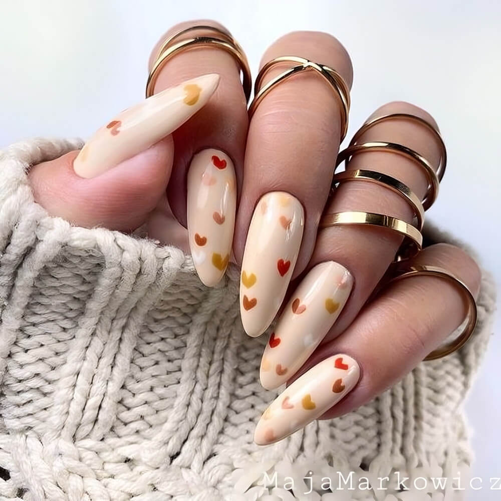 30 Heart Nail Designs To Make Your Fingers Pretty All Year Long