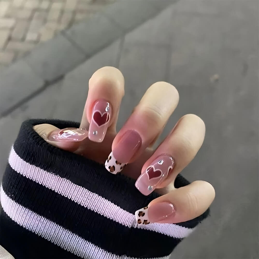 30 Heart Nail Designs To Make Your Fingers Pretty All Year Long