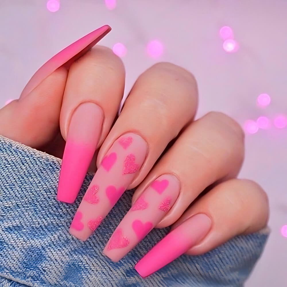 30 Heart Nail Designs To Make Your Fingers Pretty All Year Long