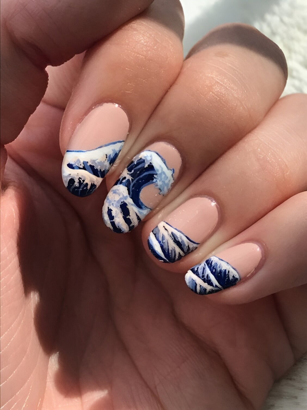 25 Breathtaking Ocean Nail Designs For A Stylish Summer - 185