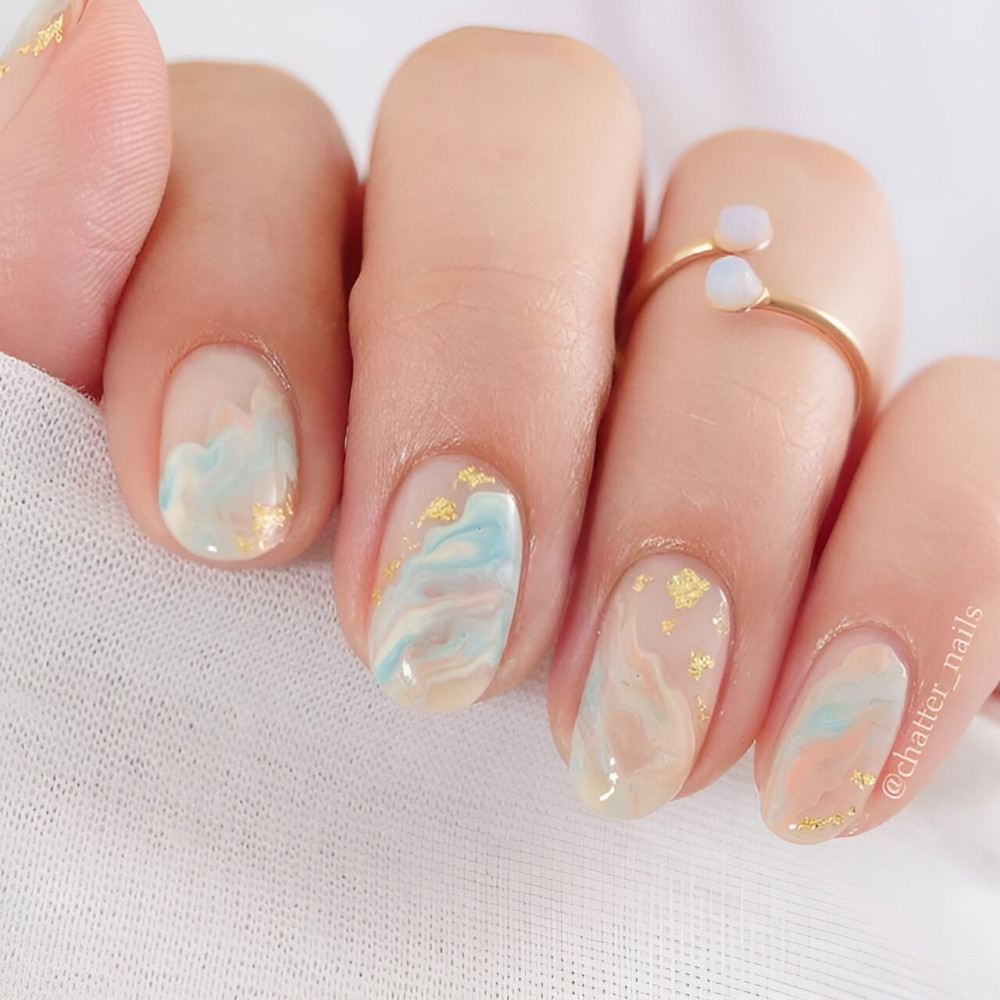 25 Breathtaking Ocean Nail Designs For A Stylish Summer - 193