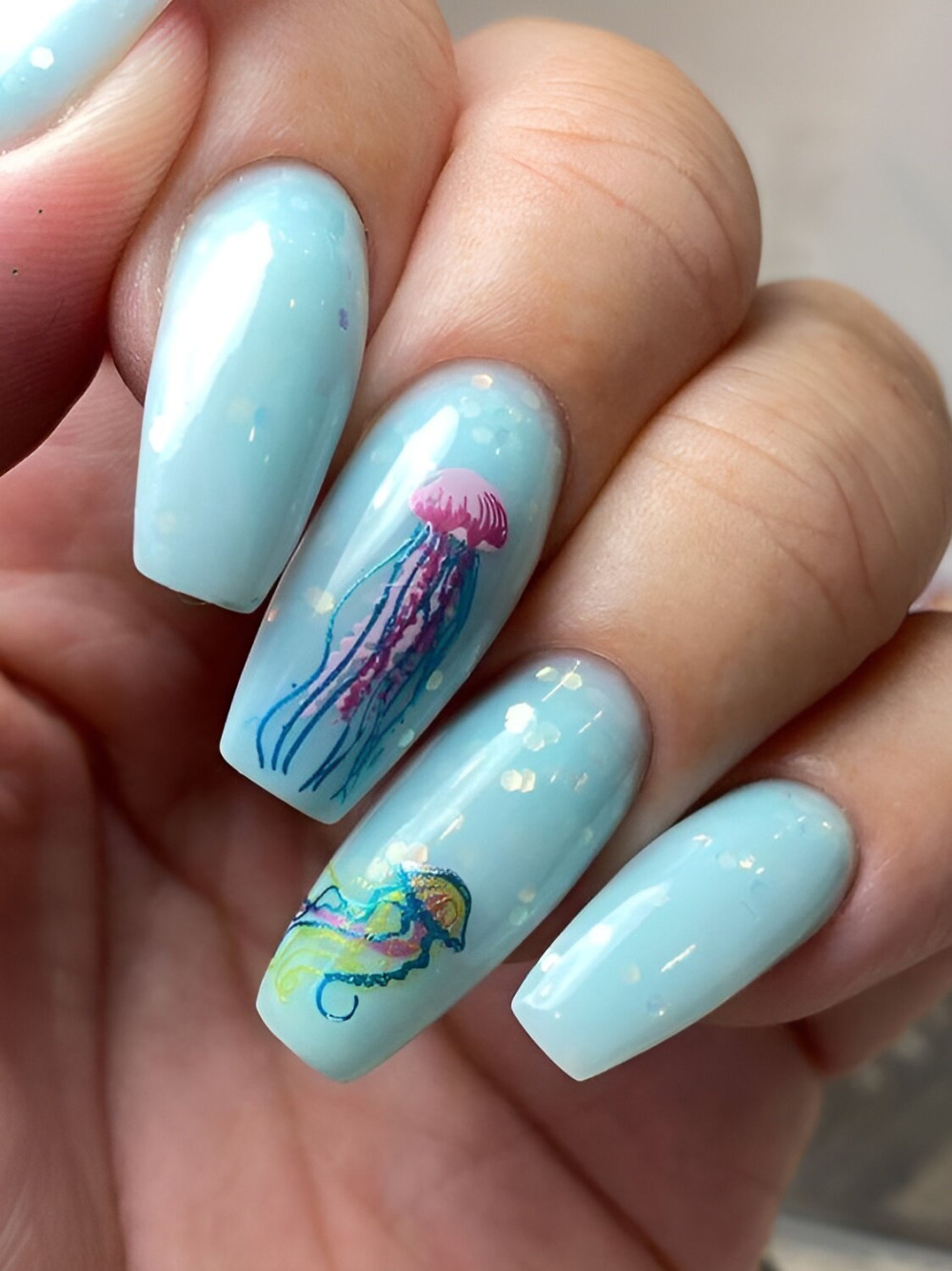 25 Breathtaking Ocean Nail Designs For A Stylish Summer - 209