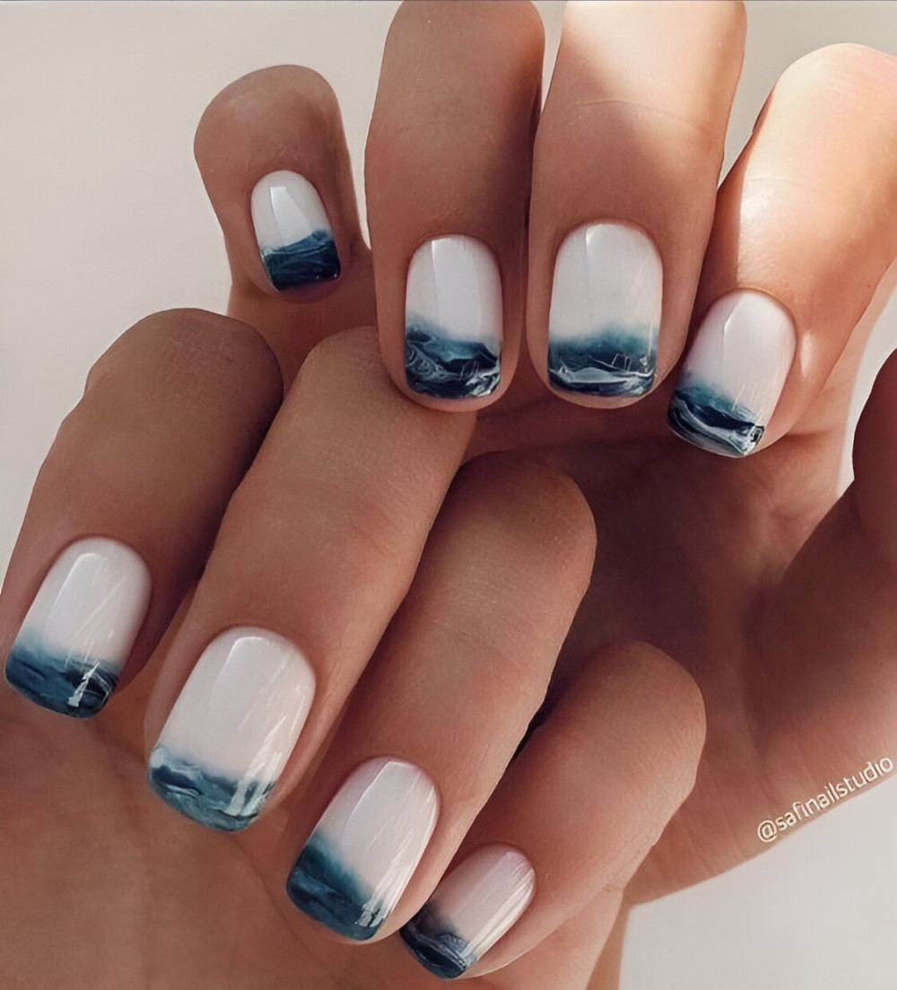 25 Breathtaking Ocean Nail Designs For A Stylish Summer - 175