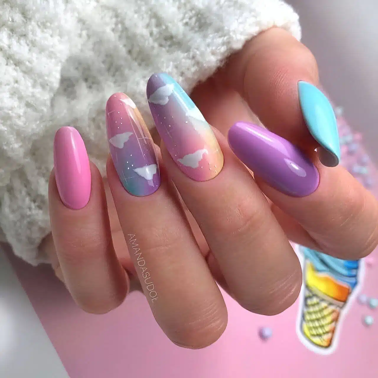 30 Dreamy Nail Designs For The Prettiest Girls - 215