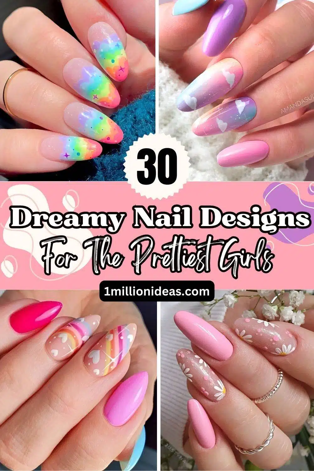 30 Dreamy Nail Designs For The Prettiest Girls - 191