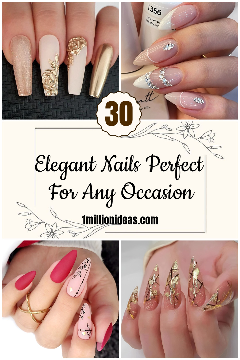 30 Elegant Nails Perfect For Any Occasion - 191