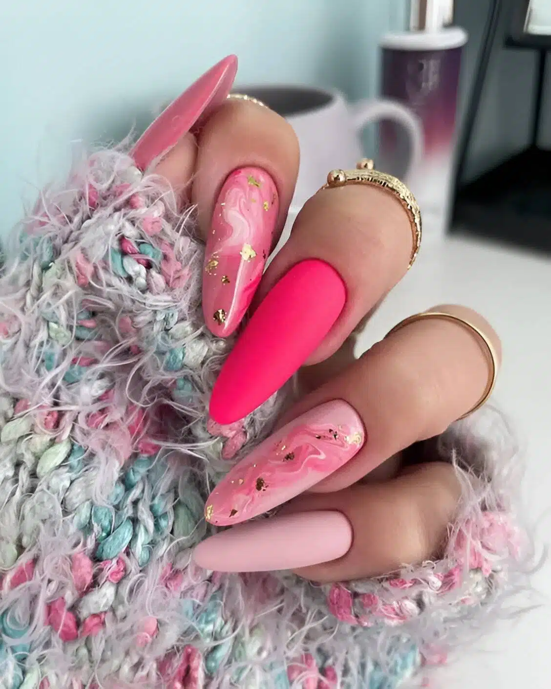 30 Hot Pink Nail Designs To Get On The Barbiecore Trend - 211