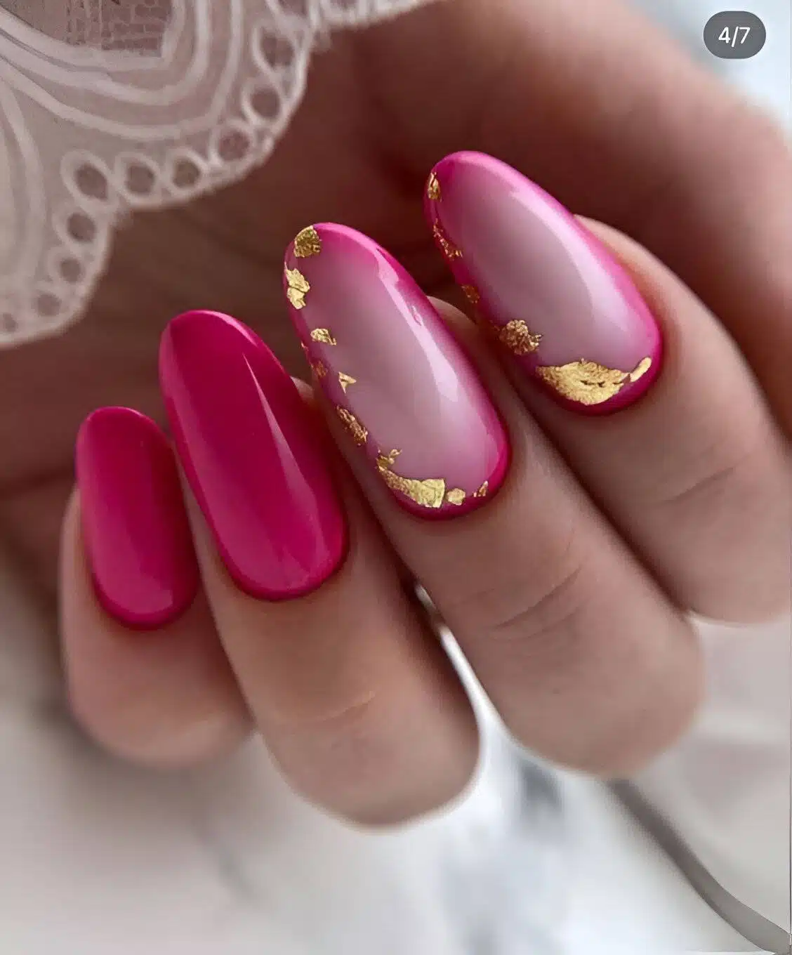 30 Hot Pink Nail Designs To Get On The Barbiecore Trend - 233