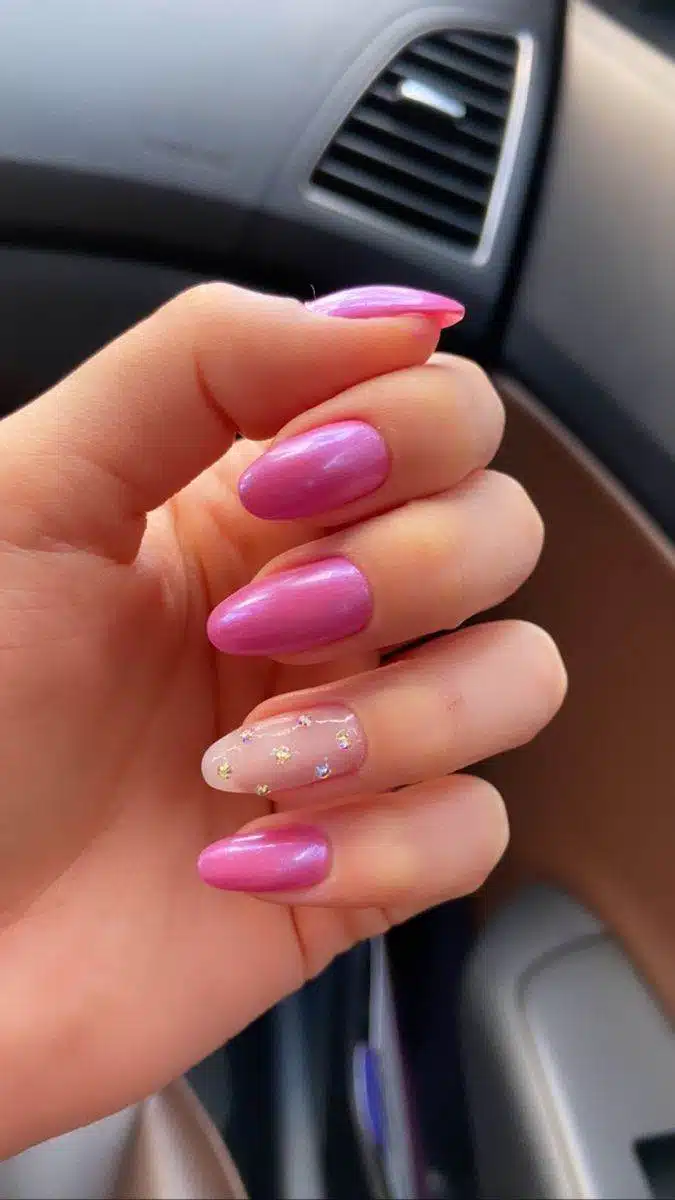 30 Hot Pink Nail Designs To Get On The Barbiecore Trend - 247