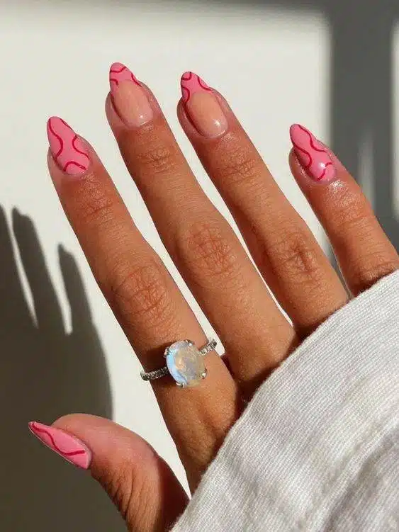 30 Hot Pink Nail Designs To Get On The Barbiecore Trend - 197