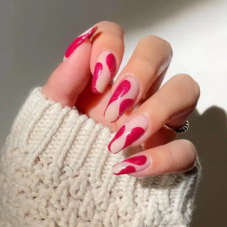 30 Hot Pink Nail Designs To Get On The Barbiecore Trend - 209