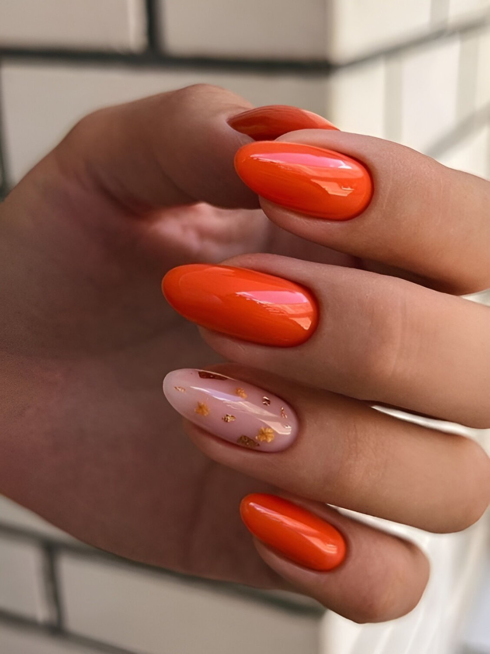 30 Stunning Burnt Orange Nails For A Gorgeous Season - 197