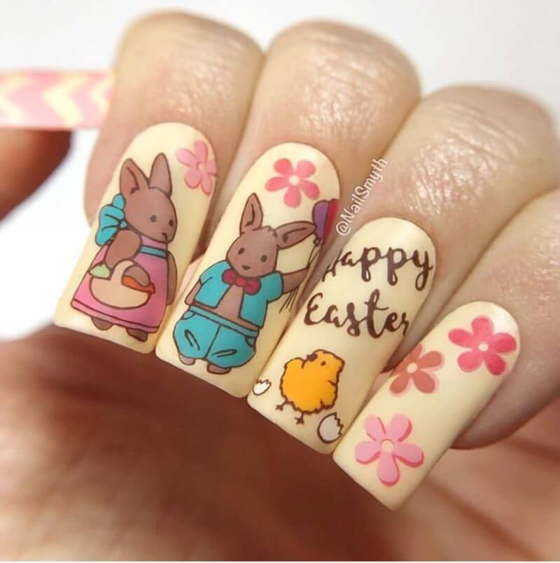 32 Easter Nail Art To Fill Your Spring Seasons With Joy - 205