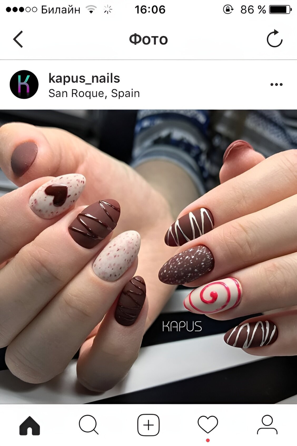 35 Chocolate Nail Art Designs That Are Sweeter Than Candies - 227