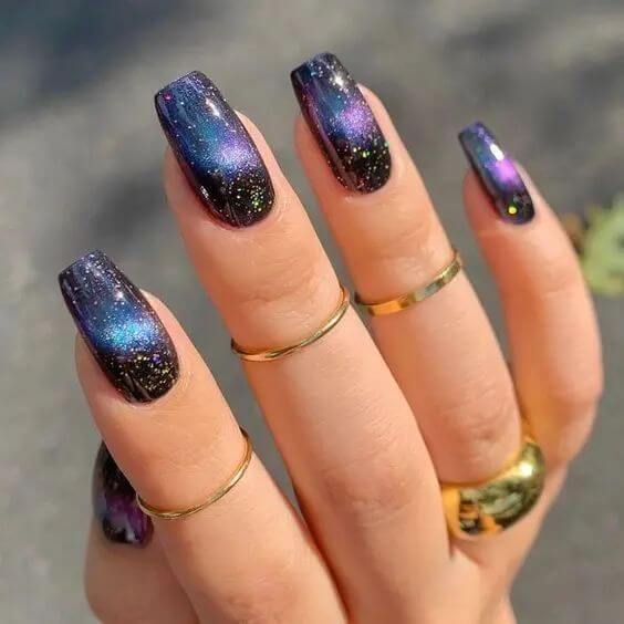 30 Incredibly Breathtaking Galaxy Nails That Take Your Manicure Up A Notch - 191