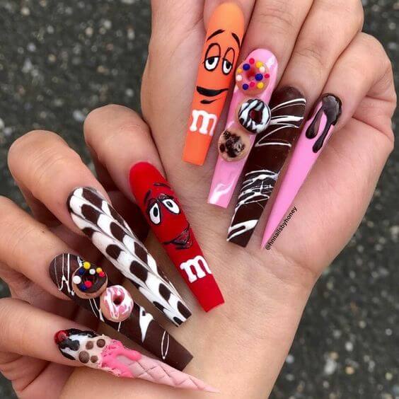 10+ Best Stunning Acrylic Nail Ideas For Every Season - 157