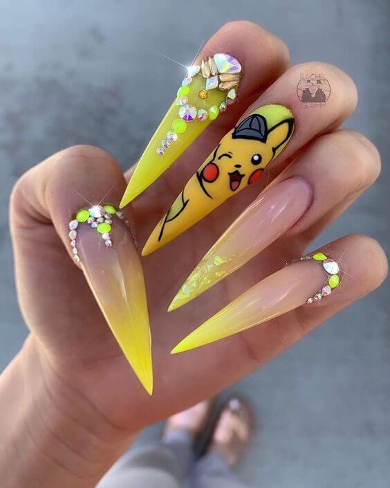 10+ Best Stunning Acrylic Nail Ideas For Every Season - 159