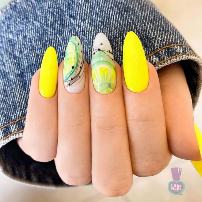 23 Dazzling Yellow Nails To Freshen Up Your Upcoming Summer Manicures - 115