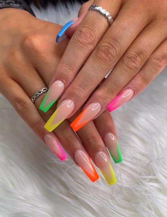 20+ Fun Ballerina Nail Shapes That Add A Playful Aura To Your Manicures - 94