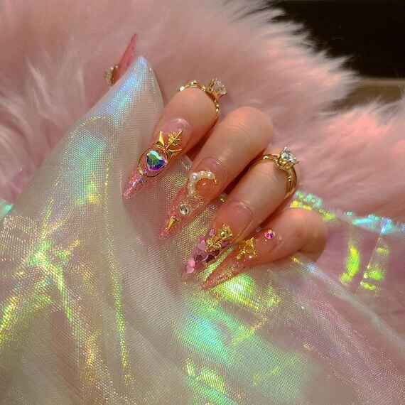 20+ Nail Designs That A Sailor Moon Fan Should Not Miss - 161