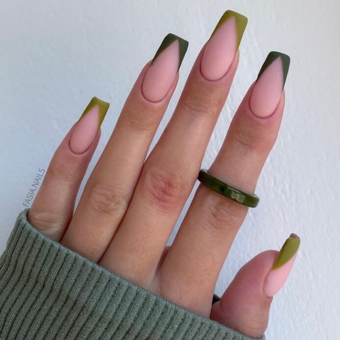 20+ Sage Green Nails That Will Totally Fresh Your Mind - 165