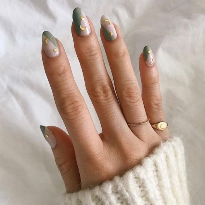 20+ Sage Green Nails That Will Totally Fresh Your Mind - 179