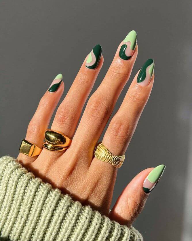 20+ Sage Green Nails That Will Totally Fresh Your Mind - 157