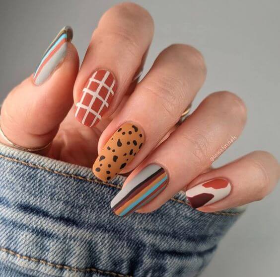 22 Cute Brown Nails That Would Be Perfect For All Seasons - 108