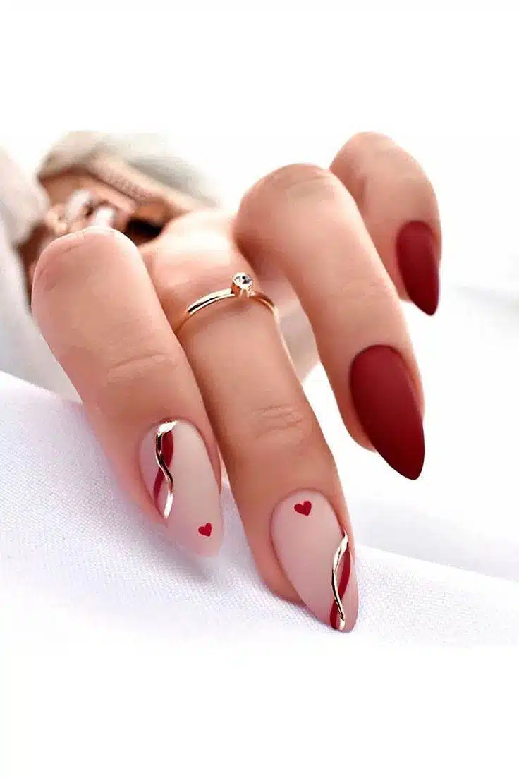30 Red Nail Designs That Are The Epitome Of Feminine Beauty - 225