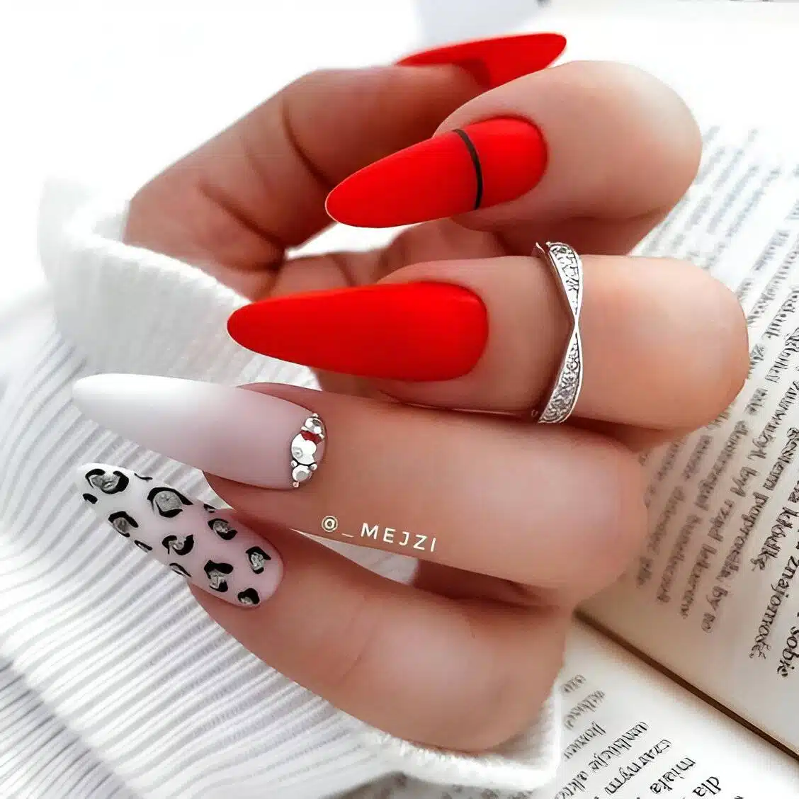 30 Red Nail Designs That Are The Epitome Of Feminine Beauty - 233
