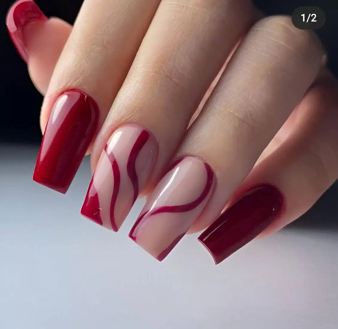 30 Red Nail Designs That Are The Epitome Of Feminine Beauty - 239