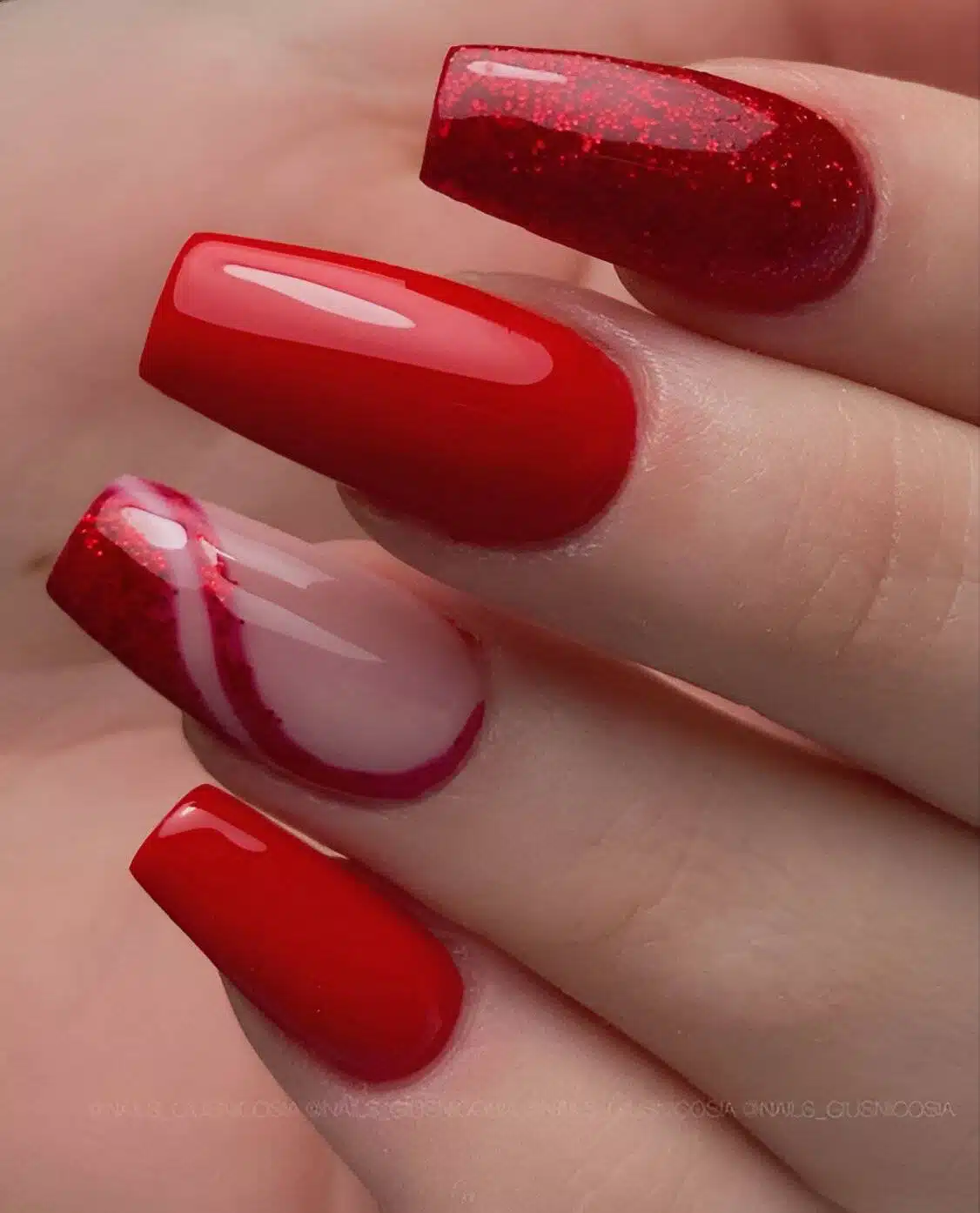 30 Red Nail Designs That Are The Epitome Of Feminine Beauty - 251