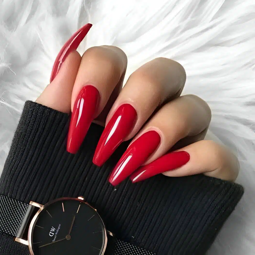 30 Red Nail Designs That Are The Epitome Of Feminine Beauty - 203