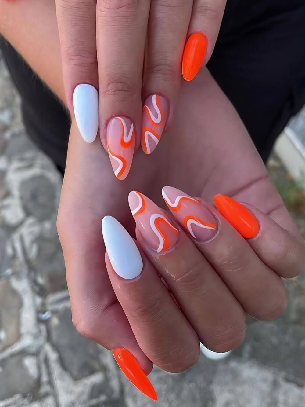 30 Swirl Nail Designs To Get Compliments From Everybody - 217