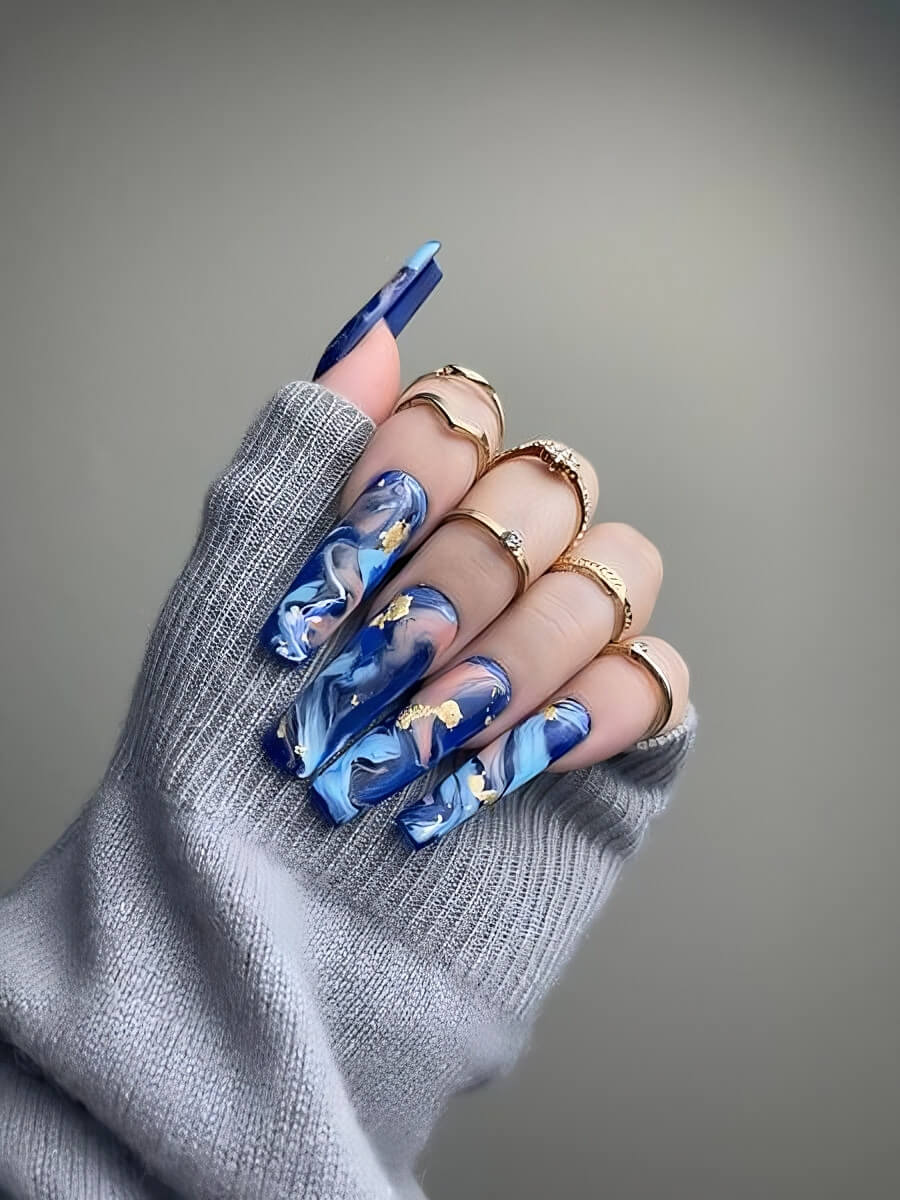 30 Swirl Nail Designs To Get Compliments From Everybody - 237