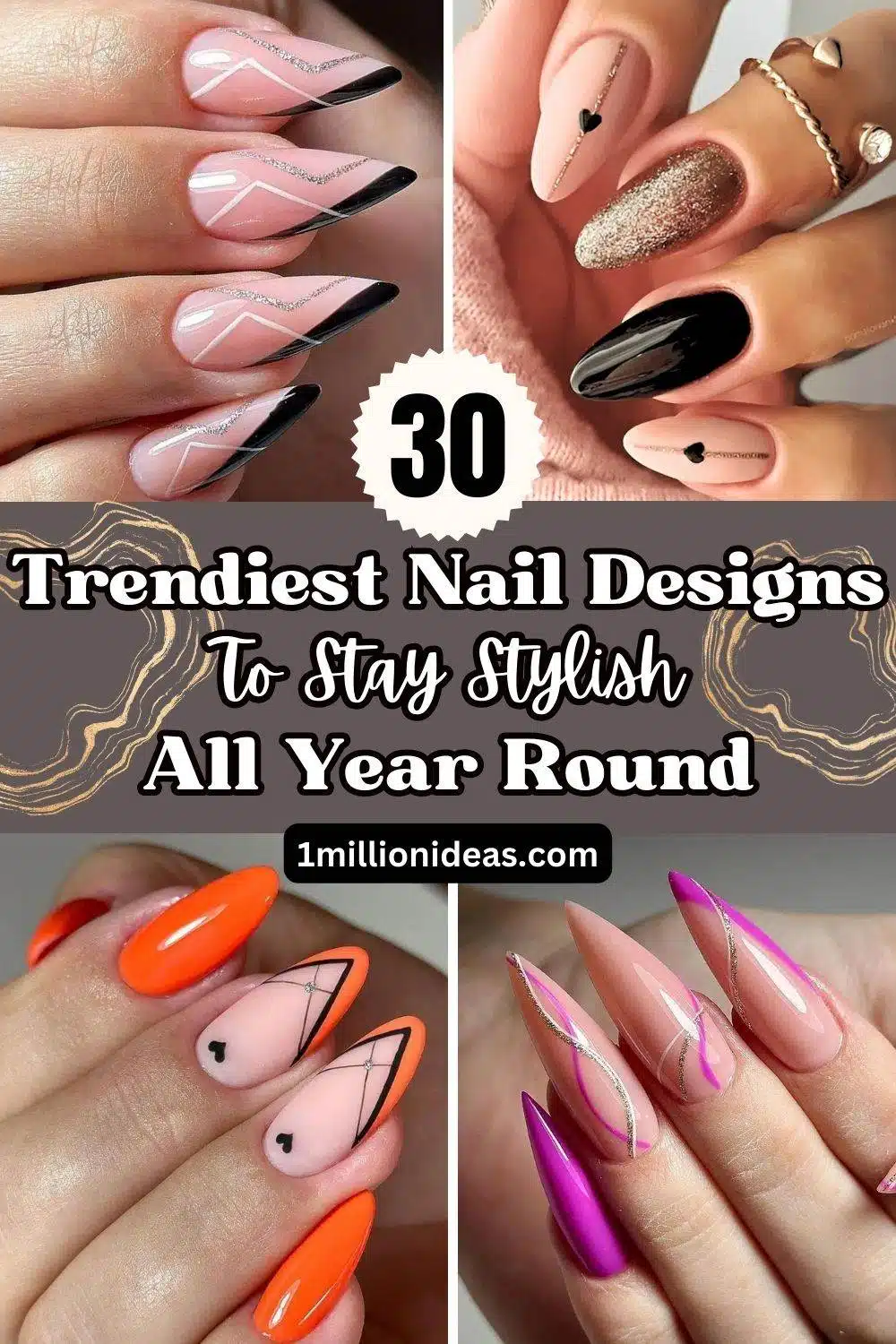 30 Trendiest Nail Designs To Stay Stylish All Year Round - 67