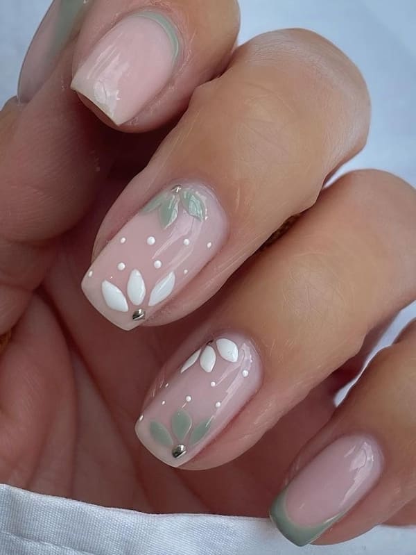 37 Sage Green Nails That Are Worth Swooning Over - 249