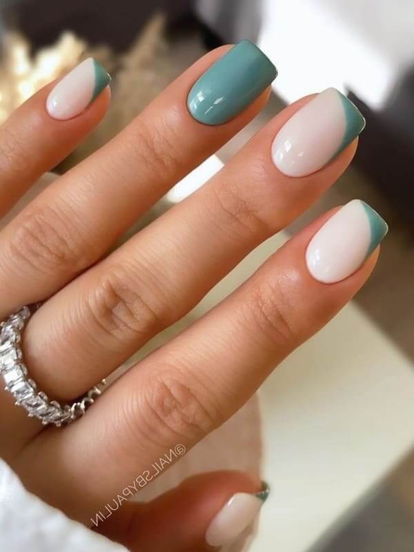 37 Sage Green Nails That Are Worth Swooning Over - 243