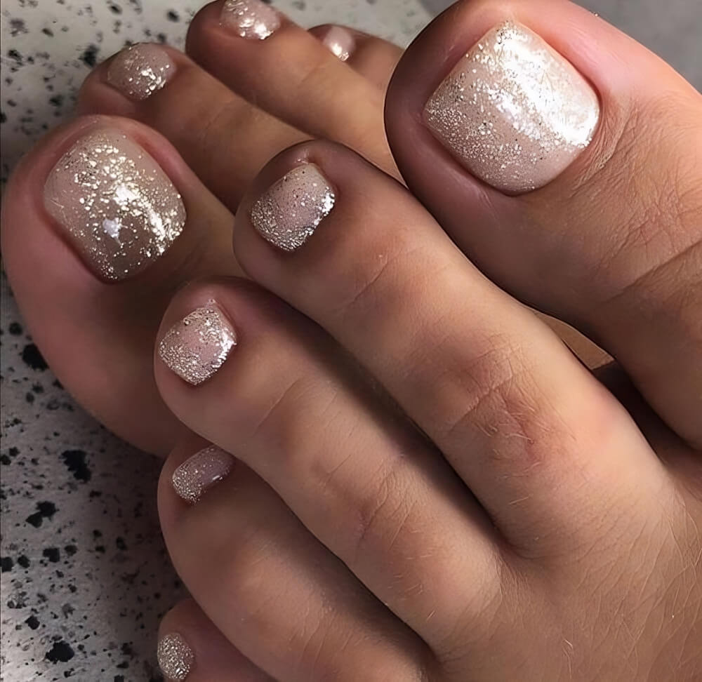 Las 38 mejores uñas de los pies para bodas para lucir glamurosas al instante - 251