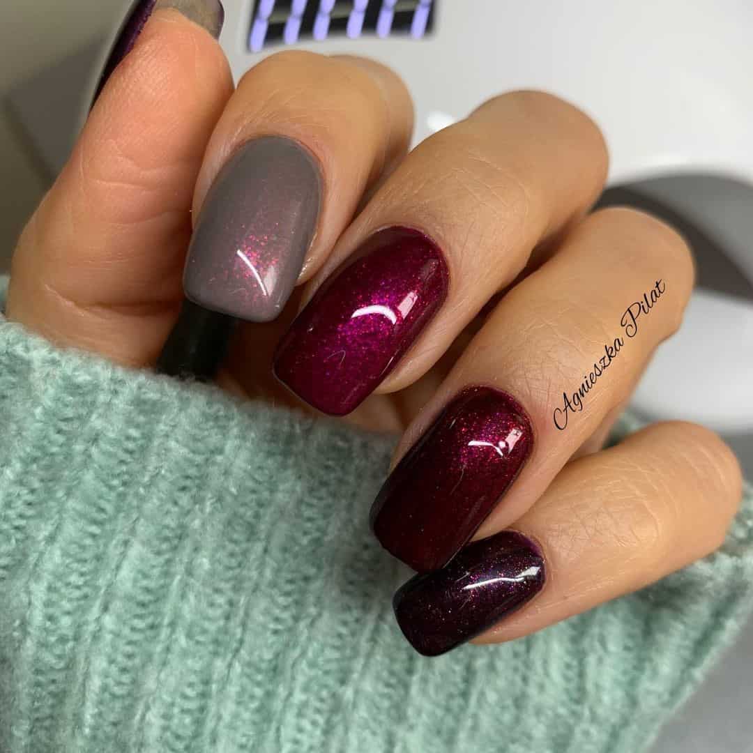 Burgundy Nail Designs 2020