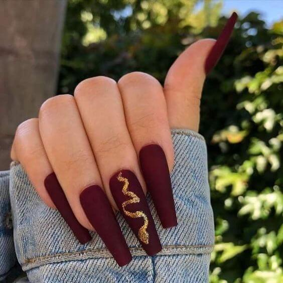 25 Exquisite Coffin Nail Designs That'll Bring You On Cloud Nine - 129