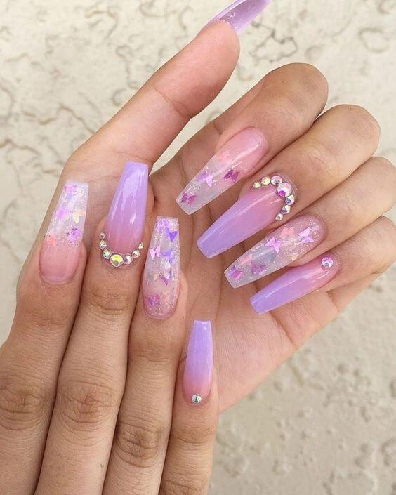 30+ Fabulous Ombre Nail Art Designs That Attract Double Look To Your Manicures - 191