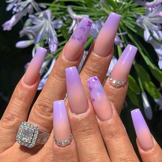 30+ Fabulous Ombre Nail Art Designs That Attract Double Look To Your Manicures - 193