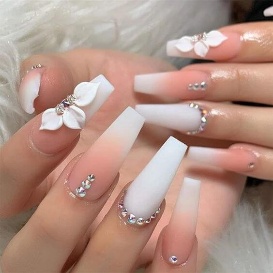 30+ Fabulous Ombre Nail Art Designs That Attract Double Look To Your Manicures - 221