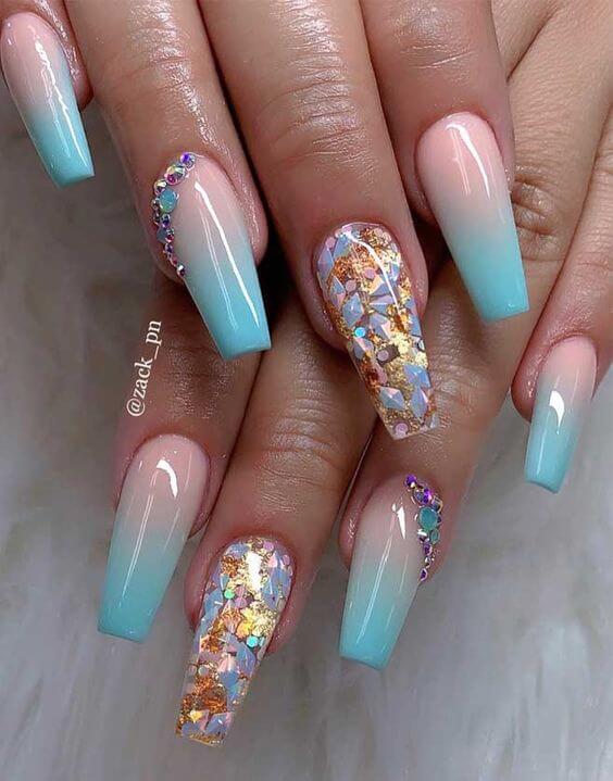 Summer Acrylic Nails