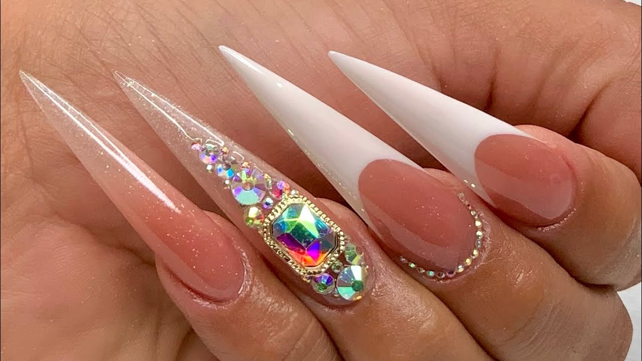 Compartir imagen uñas acrilicas stiletto