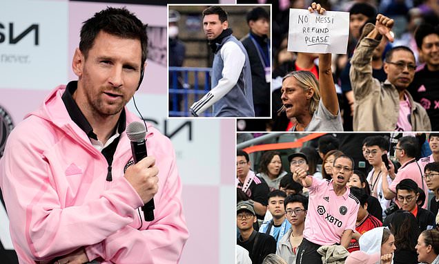 Lionel Messi reveals why he didn't play for Inter Miami after fans in Hong  Kong BOOED his team having paid up to £500 for a ticket - and gives update  ahead of