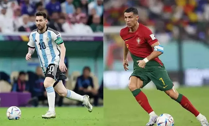  Messi và Ronaldo thay nhau lập nhiều kỷ lục ở làng bóng thế giới. Ảnh: GETTY. 